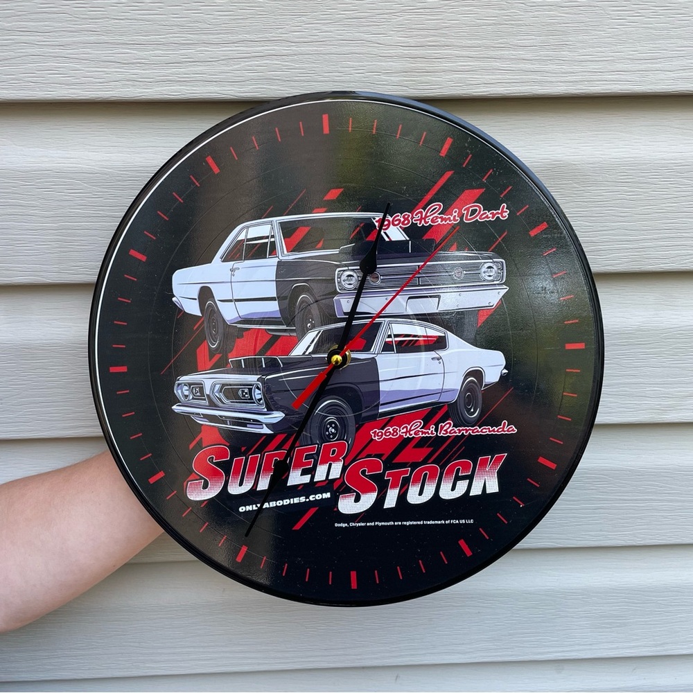Only Abodies Custom "Super Stock" Wall Clock